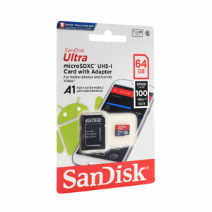 Mem. Kartica SanDisk SDHC 64GB Ultra Micro 100MB/s Class 10 sa adapterom CN 18