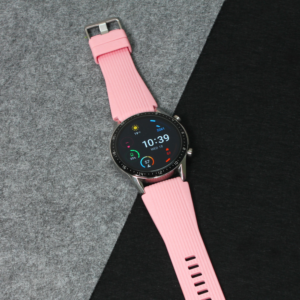 Narukvica relief za smart watch 22mm roze 18