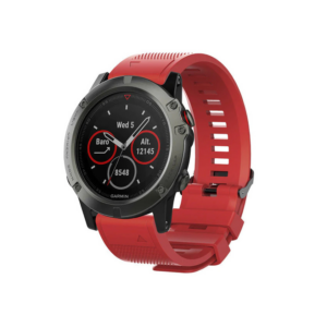 Narukvica sporty za Garmin Fenix 3/5X/6X smart watch 26mm tamno crvena 18