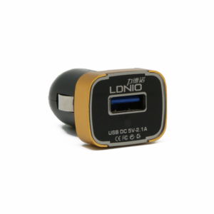 Auto punjac LDNIO DL-C22 dual USB 2.1A sa iPhone lightning kablom beli 18
