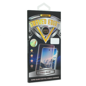 Tempered glass full glue za Honor 90 zakrivljeni crni 18