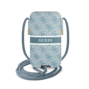 Torbica Guess Pouch PU 4g Stripe 170 mm x 95mm plava (GUPHM4GDBL) 18