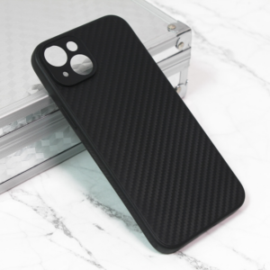 Torbica Carbon fiber za iPhone 15 Plus 6.7 crna 18