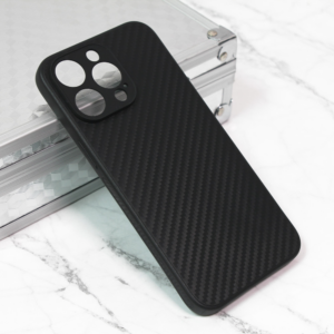 Torbica Carbon fiber za iPhone 15 Pro Max 6.7 crna 18