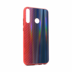 Torbica Carbon glass za Huawei P40 lite E crvena 18