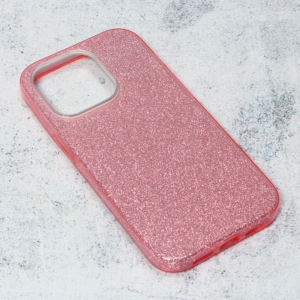 Torbica Crystal Dust za iPhone 14 6.1 Pro roze 18