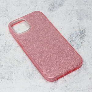 Torbica Crystal Dust za iPhone 14 6.1 roze 18