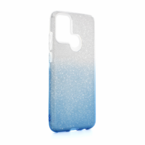 Torbica Double Crystal Dust za Huawei Honor 9A plavo srebrna 18