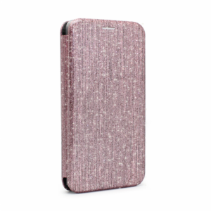 Torbica Flip Crystal za iPhone XS Max roze 18