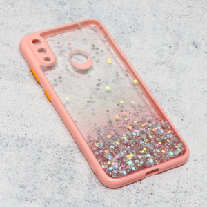 Torbica Frame Glitter za Huawei Y7 2019/Y7 Prime 2019 roze 18