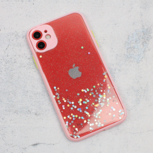 Torbica Frame Glitter za iPhone 11 6.1 roze 18