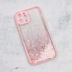 Torbica Frame Glitter za iPhone 12 Pro 6.1 roze 18