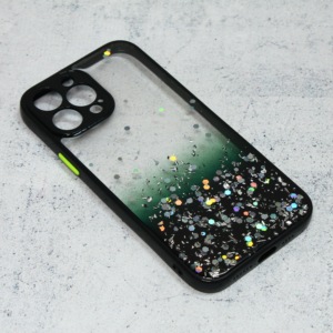 Torbica Frame Glitter za iPhone 13 Pro Max 6.7 crna 18