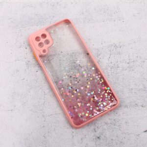 Torbica Frame Glitter za Samsung A125F Galaxy A12 roze 18