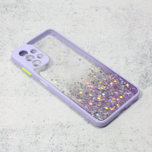 Torbica Frame Glitter za Samsung A135F Galaxy A13 4G ljubicasta 18