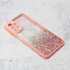 Torbica Frame Glitter za Samsung A135F Galaxy A13 4G roze 18