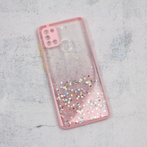 Torbica Frame Glitter za Samsung A217F Galaxy A21s roze 18