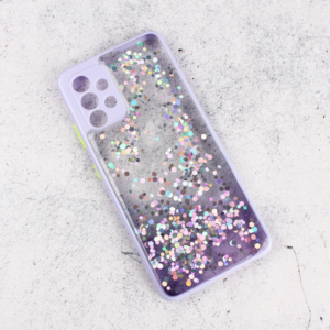 Torbica Frame Glitter za Samsung A325F Galaxy A32 4G (EU) ljubicasta 18