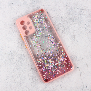 Torbica Frame Glitter za Samsung A325F Galaxy A32 4G (EU) roze 18