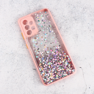 Torbica Frame Glitter za Samsung A525F/A526B/A528B Galaxy A52 4G/A52 5G/A52s 5G roze 18