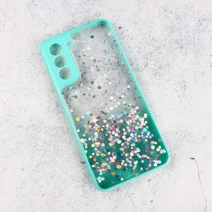 Torbica Frame Glitter za Samsung G991B Galaxy S21 mint 18