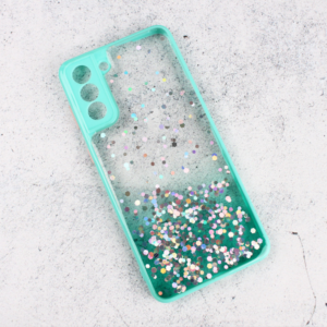 Torbica Frame Glitter za Samsung G996B Galaxy S21 Plus mint 18