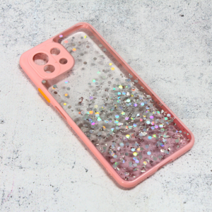 Torbica Frame Glitter za Xiaomi Mi 11 Lite roze