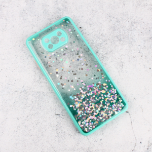 Torbica Frame Glitter za Xiaomi Poco X3/X3 NFC mint 18