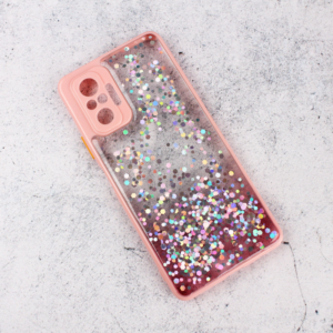 Torbica Frame Glitter za Xiaomi Redmi Note 10 Pro/Note 10 Pro Max roze 18