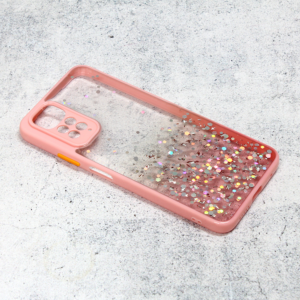 Torbica Frame Glitter za Xiaomi Redmi Note 11/Note 11s roze 18