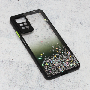 Torbica Frame Glitter za Xiaomi Redmi Note 11 Pro 4G/5G/Note 12 Pro 4G crna 18