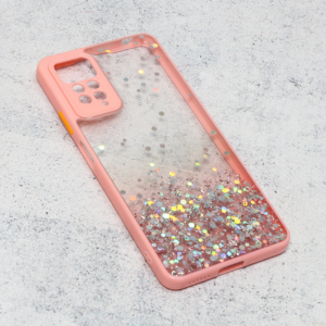 Torbica Frame Glitter za Xiaomi Redmi Note 11 Pro 4G/5G/Note 12 Pro 4G roze 18