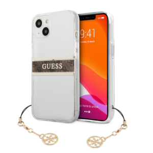 Torbica Guess 4G Stripe Charm za iPhone 13 6.1 braon (GUHCP13MKB4GBR) 18