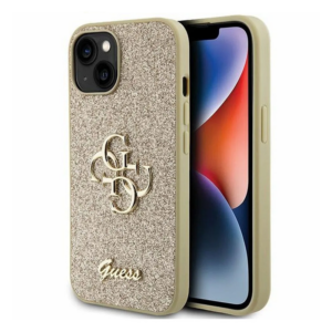Torbica Guess Hc Fixed Glitter 4G Big Metal Logo za iPhone 15 6.1 zlatna (GUHCP15SHG4SGD) 18