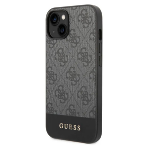 Torbica Guess Hc PC/TPU 4G Pu Bottom Stripe za iPhone 15 6.1 siva (GUHCP15SG4GLGR) 18