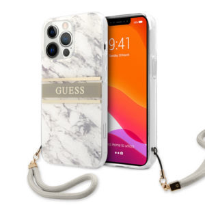 Torbica Guess Marble Strap za iPhone 13 Pro 6.1 siva (GUHCP13LKMABGR) 18