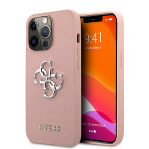 Torbica Guess Saffiano Big za iPhone 13 Pro 6.1 roza (GUHCP13LSA4GSPI) 18