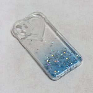 Torbica Heart Glitter za iPhone 12 6.1 plava 18