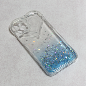 Torbica Heart Glitter za iPhone 12 Pro 6.1 plava 18