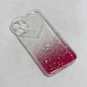 Torbica Heart Glitter za iPhone 12 Pro Max 6.7 pink 18