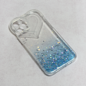 Torbica Heart Glitter za iPhone 12 Pro Max 6.7 plava 18