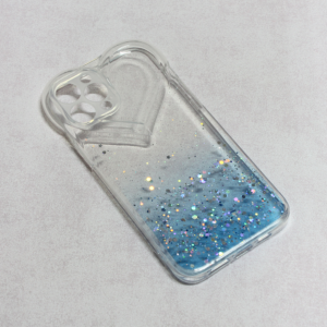 Torbica Heart Glitter za iPhone 13 6.1 plava 18