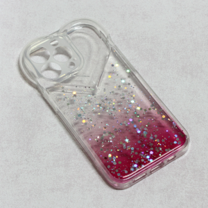 Torbica Heart Glitter za iPhone 13 Pro 6.1 pink 18