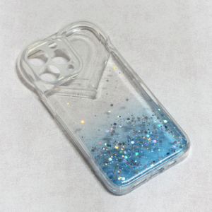 Torbica Heart Glitter za iPhone 13 Pro 6.1 plava 18