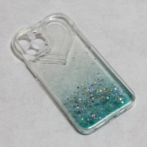 Torbica Heart Glitter za iPhone 13 Pro Max 6.7 mint 18