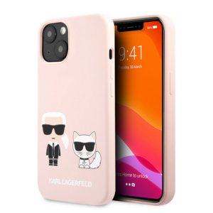 Torbica Karl Lagerfeld & Choupette za iPhone 13 6.1 svetlo roze (KLHCP13MSSKCI) 18