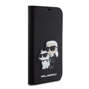 Torbica Karl Lagerfeld Saffiano BP Nft Karl&Choupette za iPhone 15 Pro 6.1 crna(KLBKP15LSANKCPK) 18