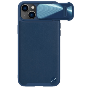 Torbica Nillkin CamShield Leather S za iPhone 14 6.1 plava 18