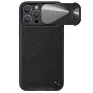 Torbica Nillkin CamShield Leather S za iPhone 14 Pro 6.1 crna 18