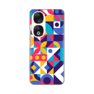 Torbica Silikonska Print Skin za Honor 90 Colorful Mosaic 18